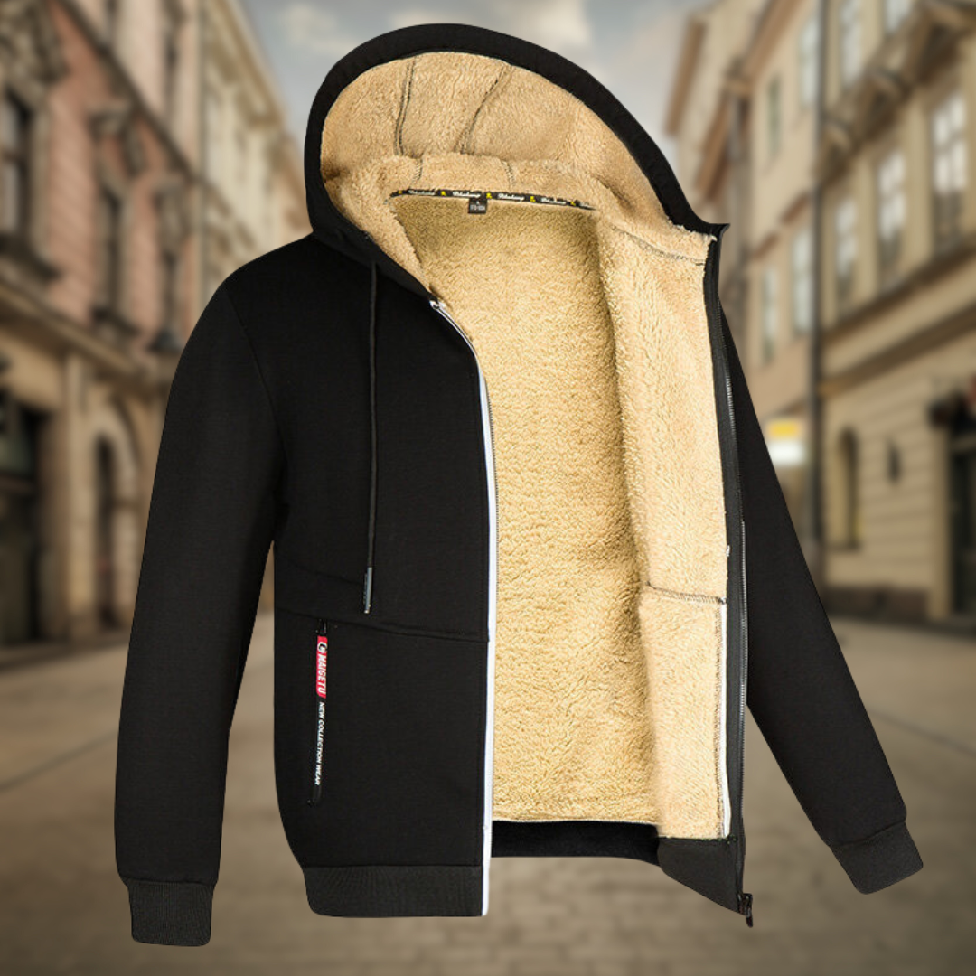 Leon™ | Warmer Sweatshirt mit Fleece-Innenfutter