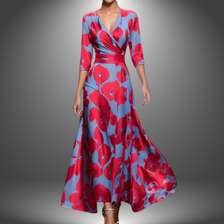 Hannah | Handgefertigtes Maxikleid
