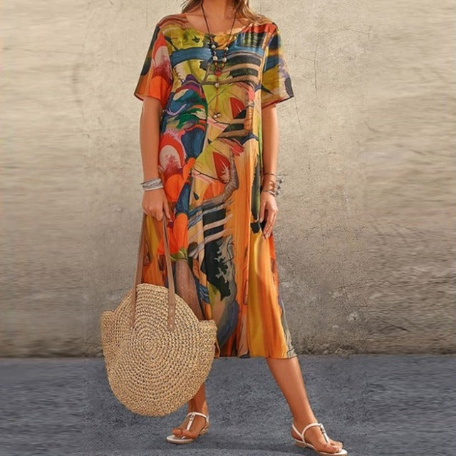Amelia | fließendes Kleid