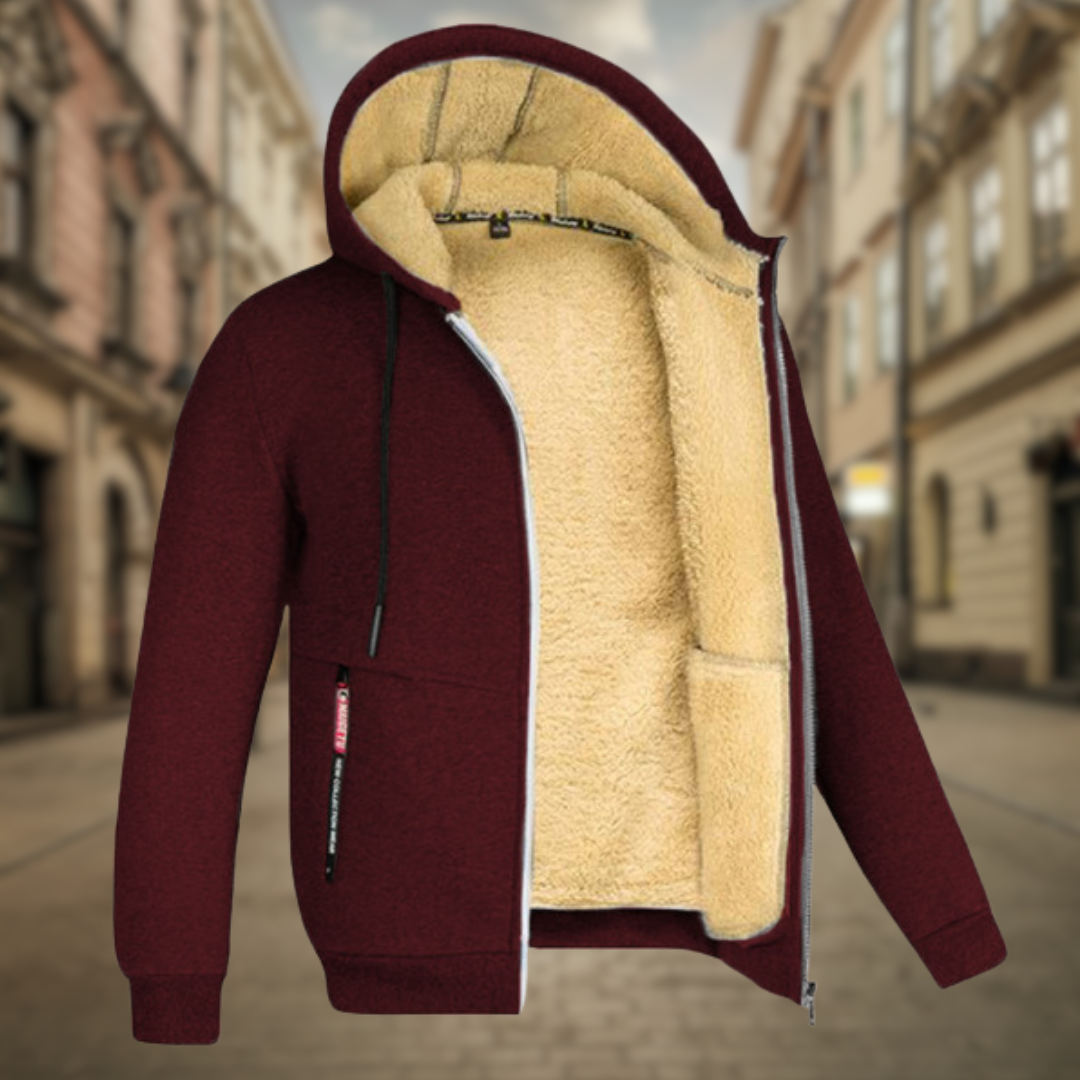 Leon™ | Warmer Sweatshirt mit Fleece-Innenfutter