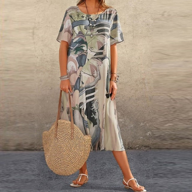 Amelia | fließendes Kleid