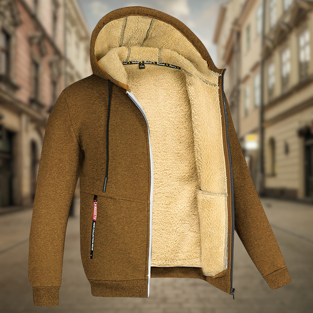 Leon™ | Warmer Sweatshirt mit Fleece-Innenfutter