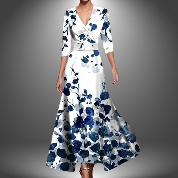Hannah | Handgefertigtes Maxikleid