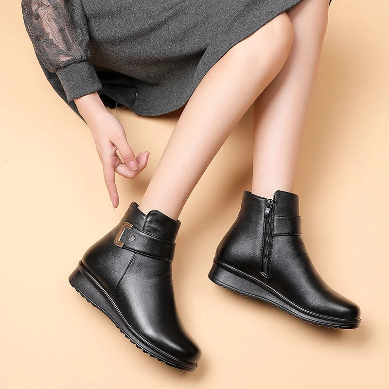 LOUISE™ | Winterliche Komfort-Stiefeletten