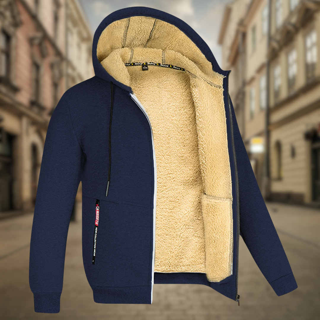 Leon™ | Warmer Sweatshirt mit Fleece-Innenfutter