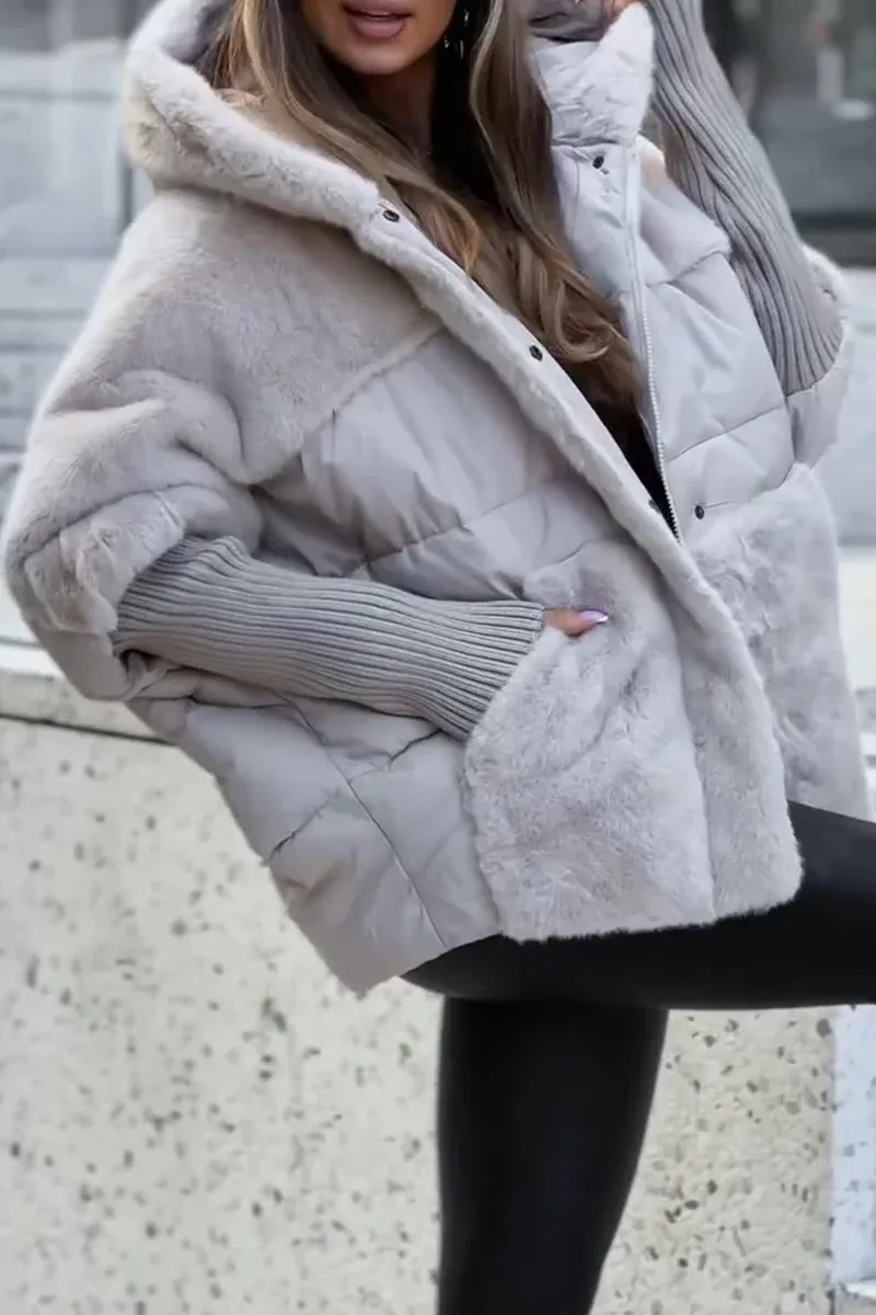 Emilia - Mehrfarbige Winterjacke