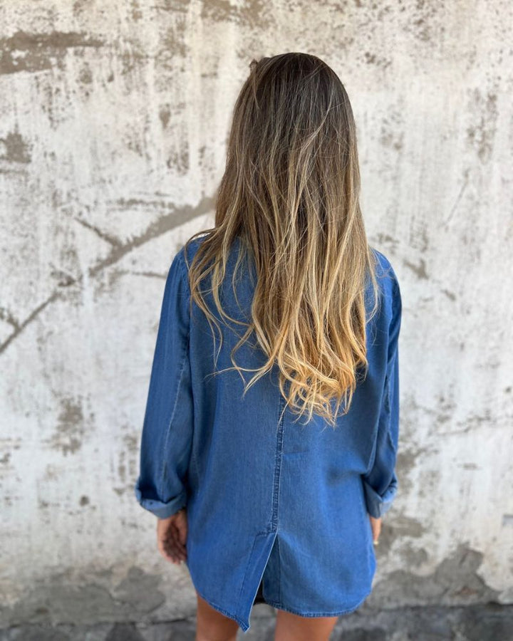 MIREIA - Blazer im lässigen Denim-Stil