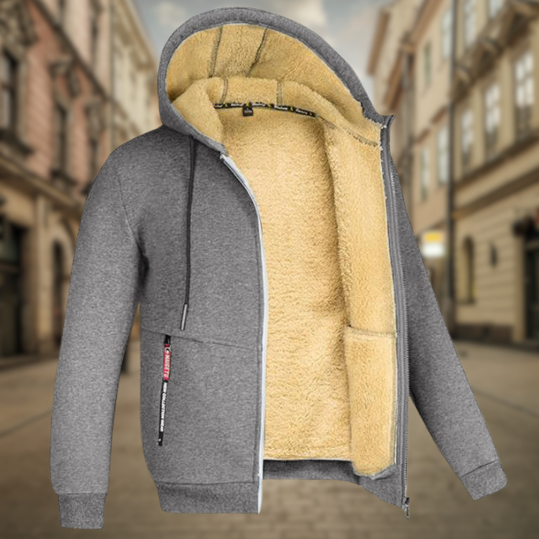 Leon™ | Warmer Sweatshirt mit Fleece-Innenfutter