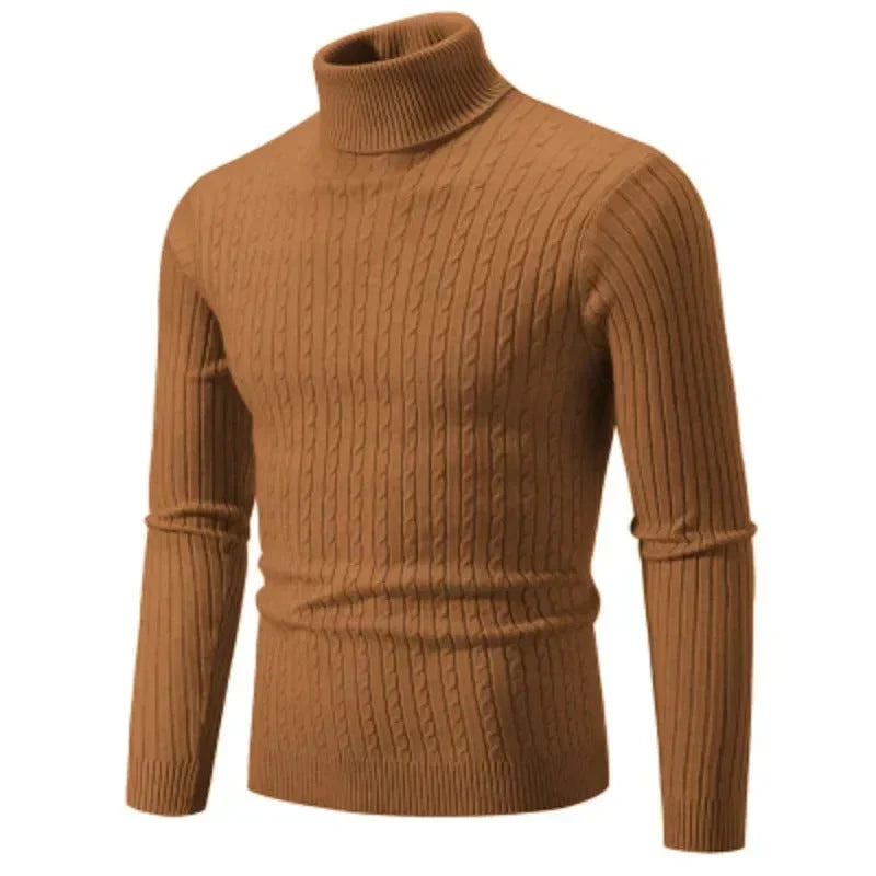 Eleganter und warmer Rollkragenpullover