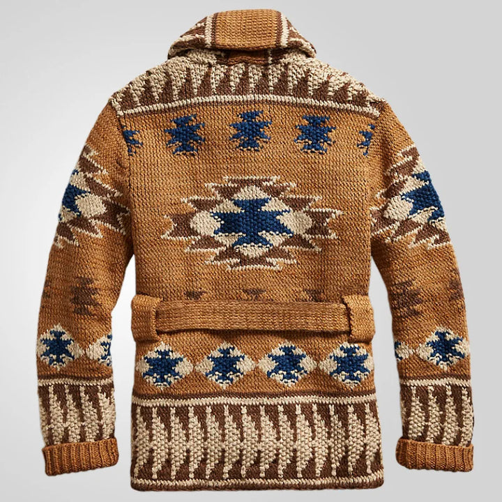 Jannik -  Schwerer Jacquard-Pullover