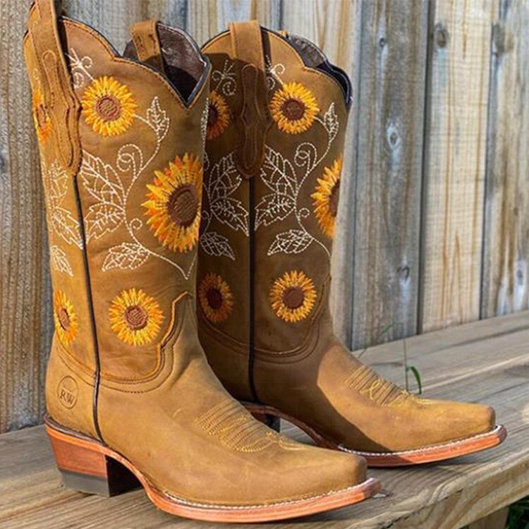 Isabella - Stiefel im Boho-Stil